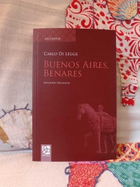 Breve presentazione del libro di poesia. Carlo Di Legge "Buenos Aires, Benares" Ed. Delta3 (AV), 2024